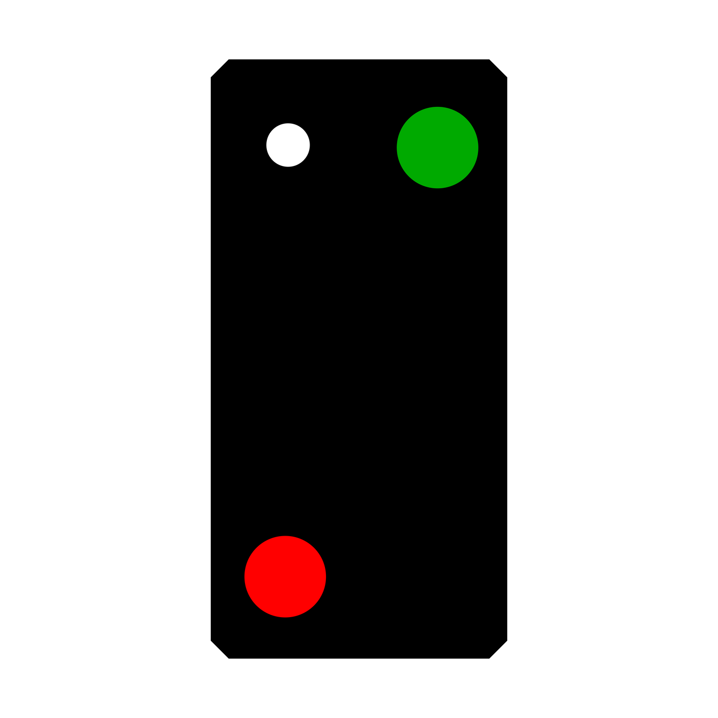 ÖBB Hauptsignal (2-Begriffe) – Spur H0 – Konfigurierbar