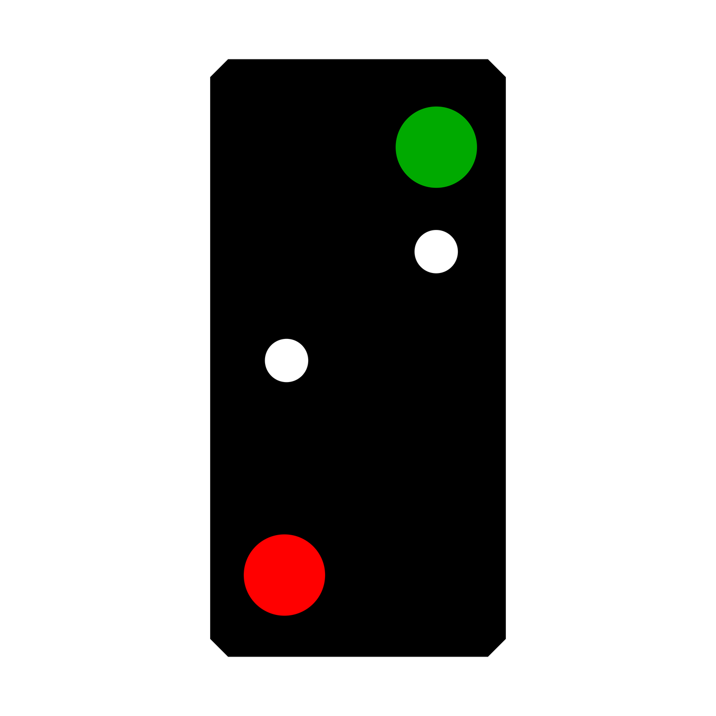ÖBB Hauptsignal (2-Begriffe) – Spur H0 – Konfigurierbar