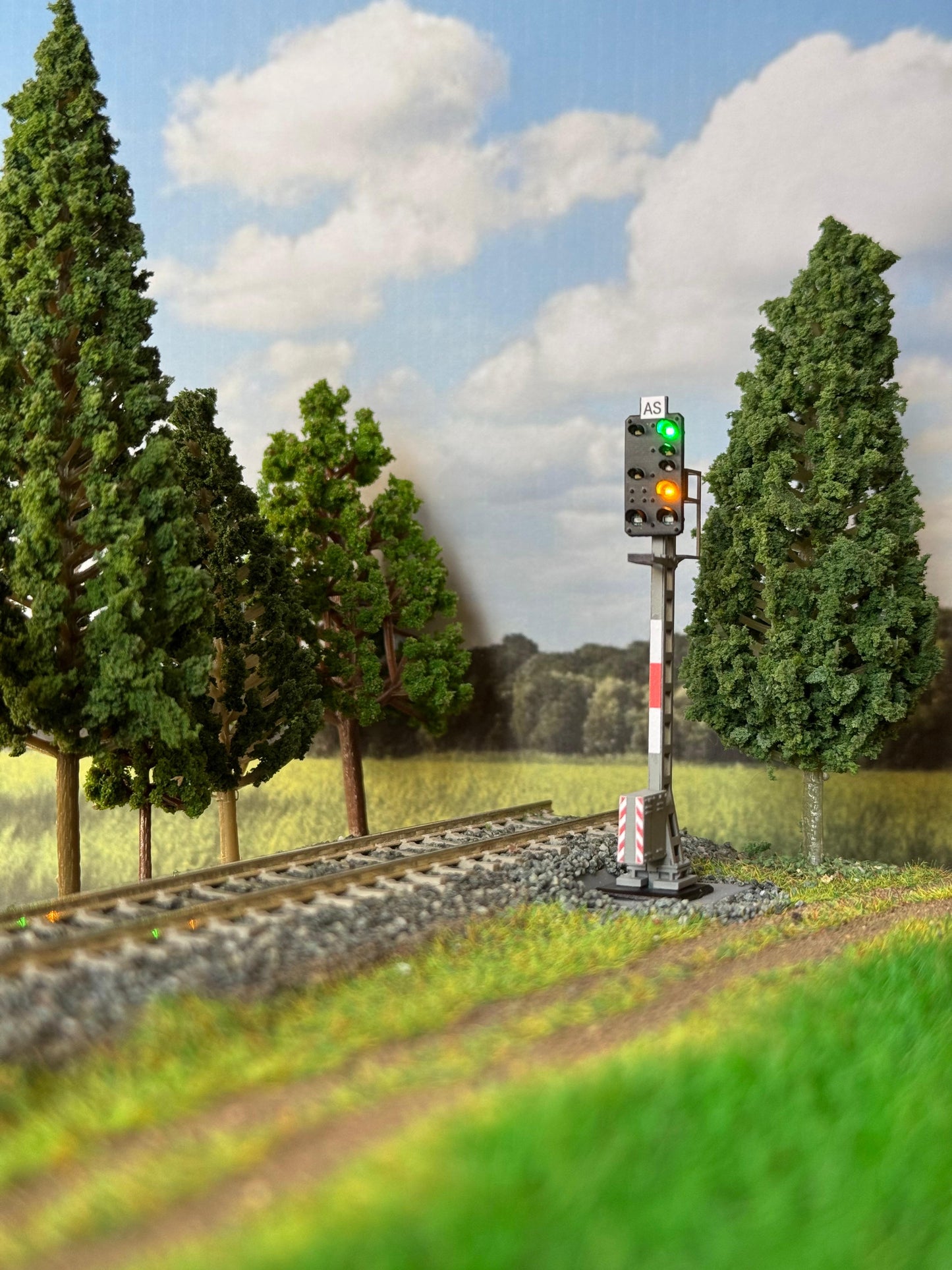 ÖBB Schutzsignal – Spur H0 – Konfigurierbar (ab 1980, neue Version)