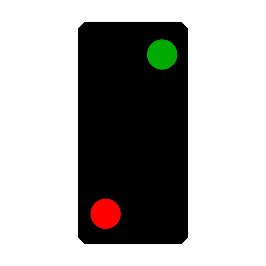 ÖBB Hauptsignal (2-Begriffe) – Spur H0 – Konfigurierbar
