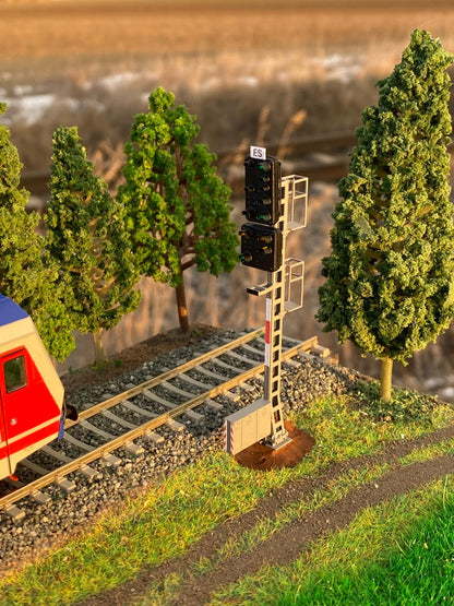 ÖBB-Hauptsignal mit Vorsignal – Spur H0 – Konfigurierbar (ab 1980)
