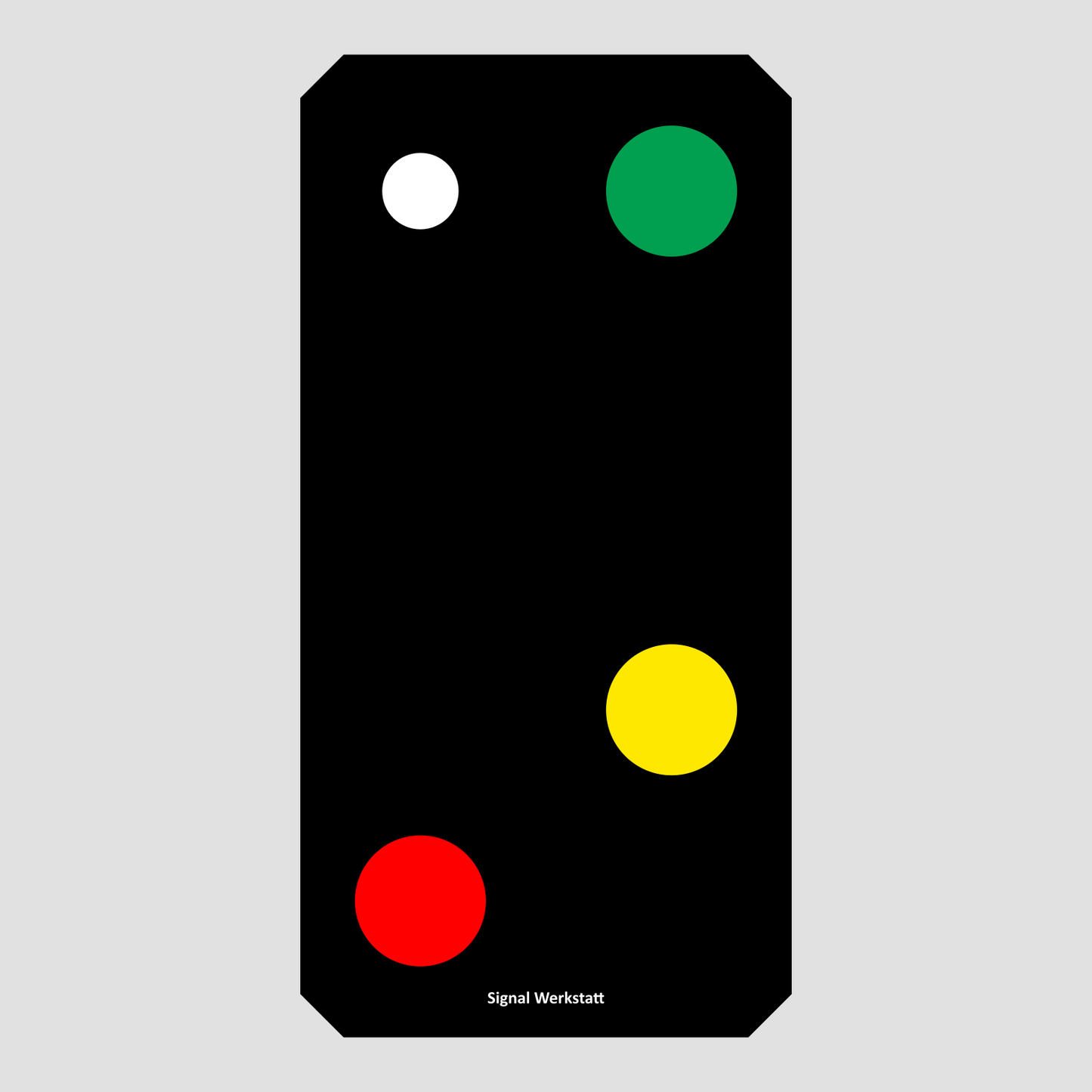 ÖBB 1980 Hauptsignal (Frei mit 40 km/h)