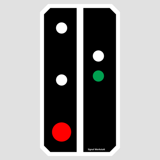 ÖBB Schutzsignal – Spur H0 – Konfigurierbar (ab 1980, neue Version)
